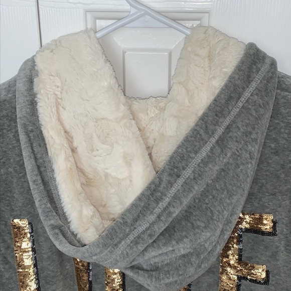 VS PINK BLING SHERPA JACKET - Picture 3 of 6